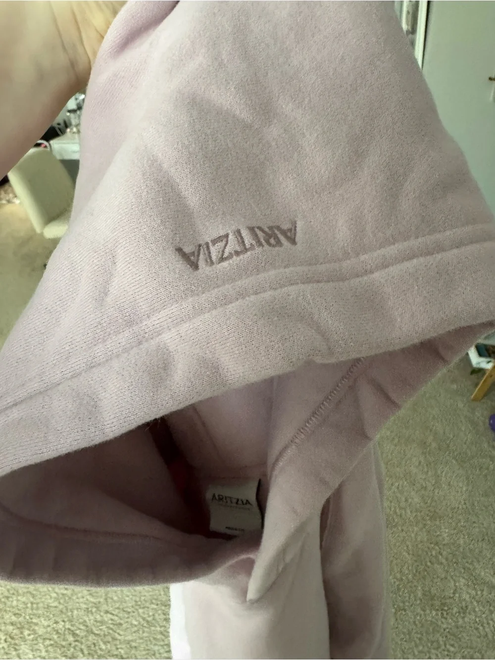 Aritzia Light Pink Kids Hoodie & Joggers Set